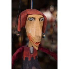 BUFFOON hand-cut puppet