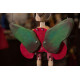 COLORFUL BUTTERFLY hand cut puppet 