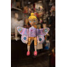 YELLOW BUTTERFLY hand cut puppet