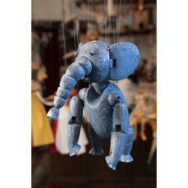 BABY ELEPHANT hand cut puppet 