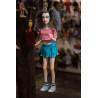 GIRL hand cut puppet
